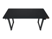 Bureau E-GRAV 160 - Bureau gaming assis/debout - réglage électrique - L160 cm - noir