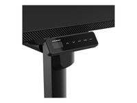 Bureau E-GRAV 180 - Bureau gaming assis/debout - réglage électrique - L180 cm - noir