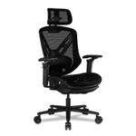 Fauteuil gamer SPEEDER - accoudoirs réglables - appui-tête intégré - noir