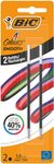 BIC 4 Couleurs Smooth - Recharge - noir - 1 mm - moyen (pack de 2)