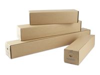 Master'in Performance - Boîte d'expédition 110 cm x 10,5 cm x 10,5 cm - Carton Brun - Emballage Résistant pour Livraison