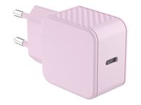 BigBen - Adaptateur alimentation - CA / USB-C - 20 Watt - rose