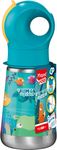 Gourde MINIZ en acier inoxydable 350 ml pour enfants – Design Jungle Fever – Étanche et écologique