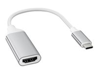 Force Power Lite - Adaptateur vidéo - 24 pin USB-C mâle pour HDMI femelle - noir - support pour 4K60Hz (3840 x 2160)