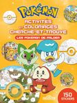 Pokémon - Activités et coloriages cherche-et-trouve - Les Pokémon de Paldea - Livre d'activités et de coloriages avec des stickers - Dès 5 ans