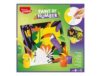 Maped Creativ - Peinture par numéro - toucan and butterfly