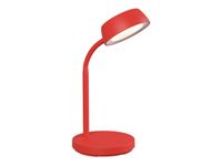 MAULabby - Lampe de bureau - LED - 4.7 W - classe E - lumière blanche chaude - rouge