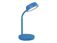 MAULabby - Lampe de bureau - LED - 4.7 W - classe E - lumière blanche chaude - bleu