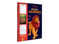 DISNEY TEENS - Atelier de coloriages - Portraits en pas à pas - livre à colorier