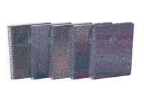 Oxford - Cahier Smart spirale - A5 - 160 pages - Q5/5 - assorti intense