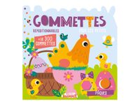 Gommettes pour les petits - Pâques - Mon P'tit Hemma - livre d'activités
