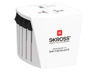SKROSS World Adapter MUV Micro - Adaptateur universel - 2.5 A - blanc