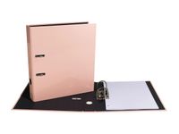 Exacompta - Classeur à Levier Aquarel Prem'Touch - Dos 50mm - corail