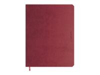de KEMPEN - Carnet - 170 x 220 mm - ligné - couverture bordeaux