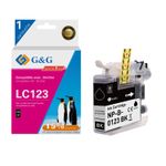 Cartouche compatible Brother LC123 - noir - G&G
