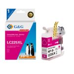 Cartouche compatible Brother LC225XL - magenta - G&G