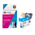 Cartouche compatible Brother LC3219XL - cyan - G&G
