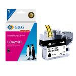 Cartucho Brother LC421XL compatible - Negro - G&G