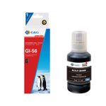 Frasco Tinta Canon compatible GI-56 - Negro - G&G