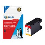 Cartouche compatible Canon PGI-1500XL - noir - G&G