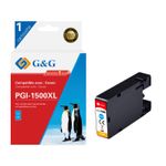 Cartouche compatible Canon PGI-1500XL - cyan - G&G