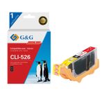 Cartucho compatible Canon CLI-526 - Negro - G&G