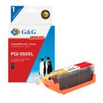 Cartouche compatible Canon PGI-550XL - noir photo - G&G