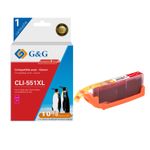 Cartouche compatible Canon CLI-551XL - magenta - G&G