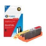 Cartouche compatible Canon CLI-571XL - noir - G&G