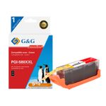 Cartouche compatible Canon PGI-580XXL - noir photo - G&G