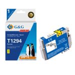 Cartouche compatible Epson T1294 Pomme - jaune - G&G