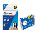 Cartouche compatible Epson 16XL Style plume - jaune - G&G