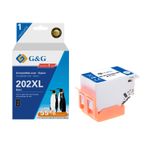 Cartouche compatible Epson 202XL Kiwi - noir - G&G