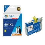 Cartouche compatible Epson 604XL Ananas - jaune - G&G