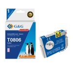 Cartouche compatible Epson T0806 Colibri - magenta clair - G&G