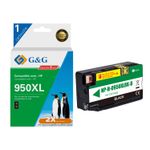 Cartouche compatible HP 950XL - noir - G&G