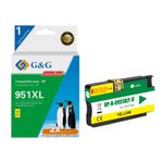 Cartouche compatible HP 951XL - jaune - G&G