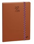Agenda Année Civile - MINISTRE FR - Couverture Paco avec élastique - Noisette - 16x24 cm - Semainier - 13 mois de décembre à décembre - Quo Vadis