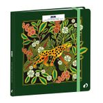 Agenda Année Civile - EXECUTIF FR - Couverture Catalina Estrada avec élastique - Tigre - 16x16 cm - Semainier - 13 mois de décembre à décembre - Quo Vadis