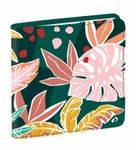 Agenda Année Civile - EXECUTIF FR avec répertoire - Couverture Bloom - Vert - 16x16 cm - Semainier - 14 mois de décembre à janvier - Quo Vadis