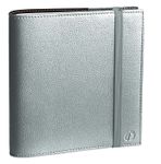 Agenda Année Civile - TIME&LIFE MEDIUM FR avec répertoire - Couverture Cassandra avec élastique - Argent - 16x16 cm - Semainier - 13 mois de décembre à décembre - Quo Vadis