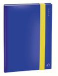 Agenda Année Civile - AFFAIRES COLOR Multilingue - Couverture Rio avec élastique - Bleu - 10x15 cm - Semainier - 13 mois de décembre à décembre - Quo Vadis