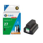 Cartouche remanufacturée HP 27 - noir - G&G