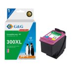 Cartouche remanufacturée HP 300XL - cyan, magenta,jaune - G&G