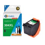 Cartouche remanufacturée HP 304XL - noir - G&G