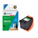 Cartouche remanufacturée HP 305XL - noir - G&G