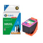 Cartouche remanufacturée HP 305XL - cyan, magenta, jaune - G&G