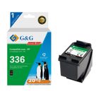 Cartouche remanufacturée HP 336 - noir - G&G