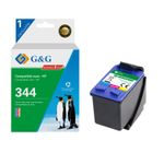 Cartouche remanufacturée HP 344 - cyan, magenta,jaune - G&G