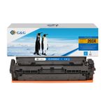Cartouche laser compatible Canon 045H - cyan - G&G